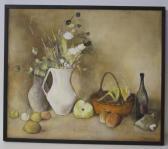 DORENBOS E. Stilleven Met Fruit En Vaatwerk DORENBOS E. Stilleven Met Fruit En Vaatwerk