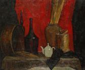 DORGOVA I.V. Nature Morte Fond Rouge DORGOVA I.V. Nature Morte Fond Rouge