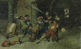 DORNEAU E. Pelea En La Taberna DORNEAU E. Pelea En La Taberna