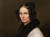 DORNER Johann Conrad Biedermeier Female Portait DORNER Johann Conrad Biedermeier Female Portait