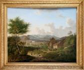 DORNER Johann Jakob II Pejzaż Idylliczny DORNER Johann Jakob II Pejzaż Idylliczny