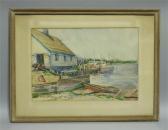 DOUGHERTY B.H. Harbor Scene DOUGHERTY B.H. Harbor Scene