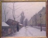 DOUGHERTY parke custis Winter Morning, Quai Voltaire DOUGHERTY parke custis Winter Morning, Quai Voltaire
