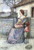 DOWDALL Norah Mother And Two Children DOWDALL Norah Mother And Two Children