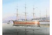 DOWDEN J. Francis The Europa At Frederikshald DOWDEN J. Francis The Europa At Frederikshald