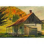 DOWNES Lionel Fielding Farmhouse, Autumn DOWNES Lionel Fielding Farmhouse, Autumn