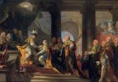 DOYEN Gabriel Francois Louis Xvi Reçoit À Reims, Après Son Sacre, Les Hommages Des Chevaliers Du Saint Esprit, En Tant Que Grand Maitre De L'ordre, 13 Juin 1775 DOYEN Gabriel Francois Louis Xvi Reçoit À Reims, Après Son Sacre, Les Hommages Des Chevaliers Du Saint Esprit, En Tant Que Grand Maitre De L'ordre, 13 Juin 1775