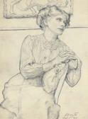 DRAYTON Hilda Portrait Of A Young Lady DRAYTON Hilda Portrait Of A Young Lady