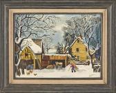 DREISBACH Clarence Ira Winter Landscape DREISBACH Clarence Ira Winter Landscape