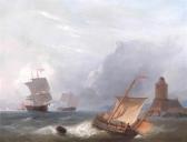 dreizbholtz christian lodewijk willem Fishing And Other Boats Off The Coast dreizbholtz christian lodewijk willem Fishing And Other Boats Off The Coast