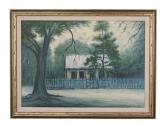 DRYSDALE Alexander John Louisiana Cottage, Probably Shreveport DRYSDALE Alexander John Louisiana Cottage, Probably Shreveport