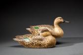 DRYSDALE Herb Two Green-winged Teal Hens DRYSDALE Herb Two Green-winged Teal Hens