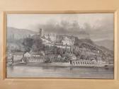 DU MONCEL THEODORE Vue De Heidelberg DU MONCEL THEODORE Vue De Heidelberg