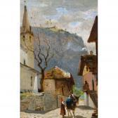 DU MONT ALFRED PAUL EMILE Sonniges Bergdorf DU MONT ALFRED PAUL EMILE Sonniges Bergdorf