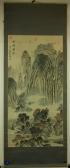 DUAN Ni Waterfall And Mountainous Landscape DUAN Ni Waterfall And Mountainous Landscape