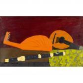 DUBUIS Fernand Nature Morte Au Luth DUBUIS Fernand Nature Morte Au Luth
