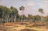 DUCKER Eugen Gustav Birch Trees DUCKER Eugen Gustav Birch Trees