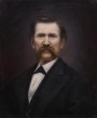 DUESBURY Horace Wolfe Portrait Of A San Francisco Gentleman DUESBURY Horace Wolfe Portrait Of A San Francisco Gentleman