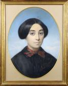 DUFOUR Jules Portrait De Femme DUFOUR Jules Portrait De Femme