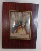 DUFOUR M.R. Scène De Galanterie DUFOUR M.R. Scène De Galanterie