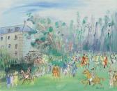 DUFY Jean Chasse À Courre À Preuilly-sur-claise DUFY Jean Chasse À Courre À Preuilly-sur-claise
