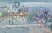DUFY Jean La Passerelle Des Arts DUFY Jean La Passerelle Des Arts