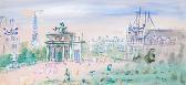 DUFY Jean Les Tuileries DUFY Jean Les Tuileries