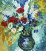 DUIF-HOEFFELMAN Lydia Olga Anna Still Life Of Flowers Withpoppies DUIF-HOEFFELMAN Lydia Olga Anna Still Life Of Flowers Withpoppies