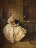 DUKES Charles Reading Woman DUKES Charles Reading Woman