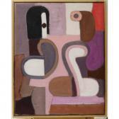 DUKKERS Ed Abstract Roze Compositie DUKKERS Ed Abstract Roze Compositie