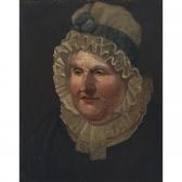 DULONGPRÉ Louis Portrait Of A Lady In A Ribbon-tied Bonnet DULONGPRÉ Louis Portrait Of A Lady In A Ribbon-tied Bonnet