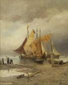 DUMONT E. Emil Paul Alfred Fischerboote Am Strand DUMONT E. Emil Paul Alfred Fischerboote Am Strand