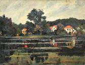 DUMONT Gabriel Pierre M. Paisaje Lacustre DUMONT Gabriel Pierre M. Paisaje Lacustre