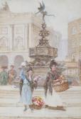 DUNCAN Walter Flower Sellers, Piccadilly Circus DUNCAN Walter Flower Sellers, Piccadilly Circus