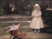 DUNN GARDINER Violet Summer In The Garden - Celia DUNN GARDINER Violet Summer In The Garden - Celia