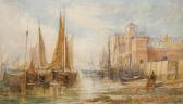 DUNN Henry Treffry London Thames Scene DUNN Henry Treffry London Thames Scene
