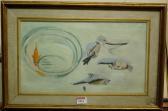 DUNNE Anne Birds And Goldfish DUNNE Anne Birds And Goldfish