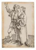 DURER Albrecht Coppia Di Paesani DURER Albrecht Coppia Di Paesani
