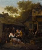 DUSART Cornelis Festive Company Before An Inn DUSART Cornelis Festive Company Before An Inn