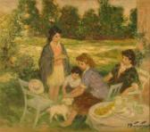 DUTEURTRE Pierre Children At Tea DUTEURTRE Pierre Children At Tea