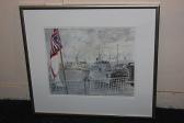 DUTTON Neville Hms Chiddingfold From Hms Duncan DUTTON Neville Hms Chiddingfold From Hms Duncan