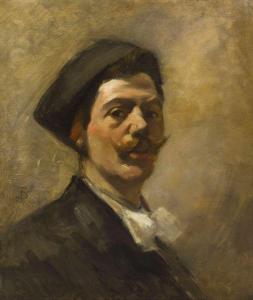 Frank Duveneck - Portrait Of William Merritt Chase