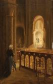 DUVERNE Henri Jeune Fille En Oraison DUVERNE Henri Jeune Fille En Oraison