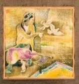 DUYEN Tu Jeune Femme À La Colombe DUYEN Tu Jeune Femme À La Colombe