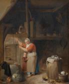 DUYFHUYSEN Pieter Jacobsz. Kitchen Scene With A Maid And A Child DUYFHUYSEN Pieter Jacobsz. Kitchen Scene With A Maid And A Child