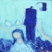DYEKJAER Christian Landscape With Man And Woman DYEKJAER Christian Landscape With Man And Woman
