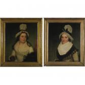 EARL James Frances Hortin And Her Sister: A Pair Of Portraits EARL James Frances Hortin And Her Sister: A Pair Of Portraits