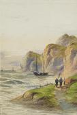 EARP Edwin Coastal Scenes, A Pair EARP Edwin Coastal Scenes, A Pair