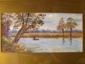 EARP Edwin Exotic River Scene EARP Edwin Exotic River Scene