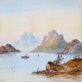 EARP Edwin Three Mountain Landscape EARP Edwin Three Mountain Landscape